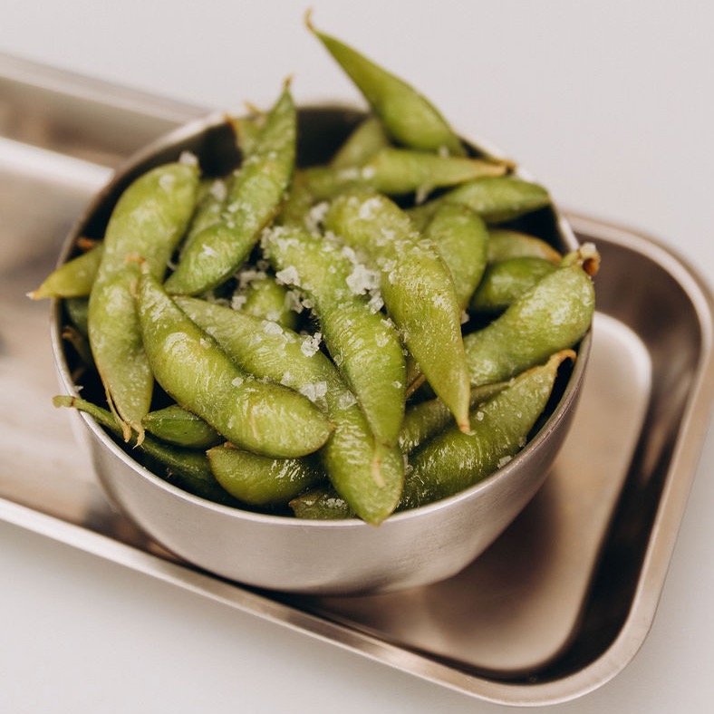 Edamame mit Salz
